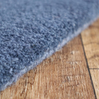 Ručne všívaný kusový koberec Asra wool modrá