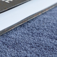 Ručne všívaný kusový koberec Asra wool modrá