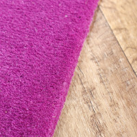 Ručne všívaný kusový koberec Asra wool lila