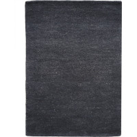 Ručne všívaný kusový koberec Asra wool čierna