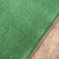 Ručne všívaný kusový koberec Asra wool sv. zelená