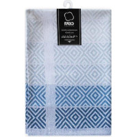 Žakárová kuchynská utierka CARINO 016 - 40x60 cm - modrá ombre