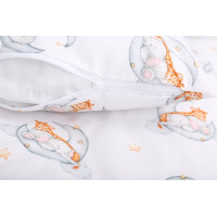 Detské bavlnené obliečky do postieľky 120x90 cm BABYMAM PREMIUM - Sladké sny