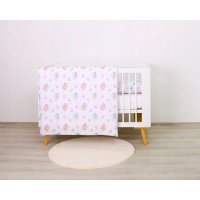 Detské bavlnené obliečky do postieľky 135x100 cm BABYMAM PREMIUM - Víly