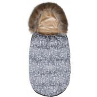 Detský fusak do kočíka BABYMAM Maxi - Boho/béžový