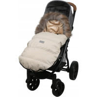 Detský fusak do kočíka BABYMAM Maxi - svetlo béžový