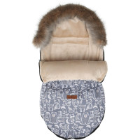Detský fusak do kočíka BABYMAM Premium - Boho/béžový