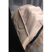 Detský fusak do kočíka BABYMAM Premium - Cappuccino/baránok ecru