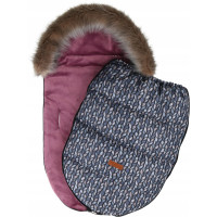 Detský fusak do kočíka BABYMAM Premium - Copy/jahodový