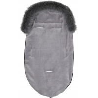 Detský fusak do kočíka BABYMAM Premium - Najlepší priateľ/sivý