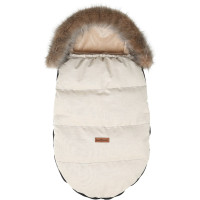 Detský fusak do kočíka BABYMAM Premium - svetlo béžový