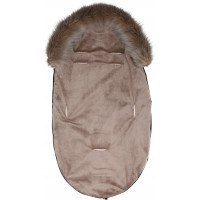 Detský fusak do kočíka BABYMAM Premium - Zimný les/cappuccino