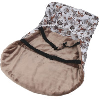 Detský fusak na športový kočík BABYMAM - Zimný les/cappuccino