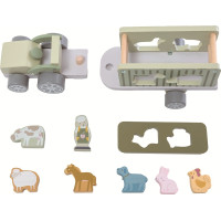 2Kids Toys Drevené auto so zvieratkami