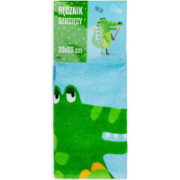 Detský bavlnený uterák KIDS 30x50 cm - Krokodíl