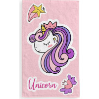 Detský bavlnený uterák KIDS 30x50 cm - Unicorn