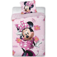 Detské bavlnené obliečky MINNIE - 160x200 cm