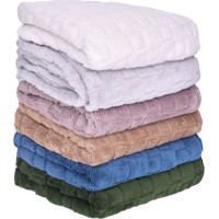 Deka prehoz CUBE 150x200 cm - staroružová