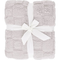 Deka prehoz CUBE 150x200 cm - krémová