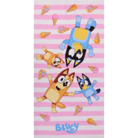 Detská rýchloschnúca osuška BLUEY Zmrzliny - 70x140 cm