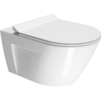 GSI NORM závesná WC misa, GeniusFlush, 36x55cm, biela ExtraGlaze 862111