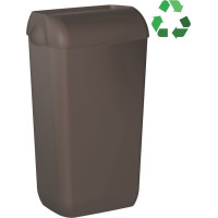 MARPLAST ECOLORED odpadkový kôš nástenný s vekom 23l, ABS, Soft Touch, hnedá A74020DB