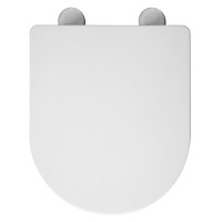 Aqualine ISABELLA WC sedátko, Soft Close, Easy Take, biela ES8516