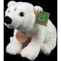 Rappa Plyšový medveď ľadový 25 cm ECO-FRIENDLY