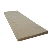 Cestovný turistický prešívaný matrac 198x60x5 cm - tmavo béžový