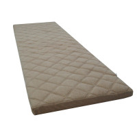 Cestovný turistický prešívaný matrac 198x60x5 cm - tmavo béžový