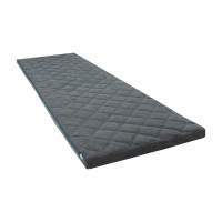 Cestovný turistický prešívaný matrac 198x60x5 cm - šedý