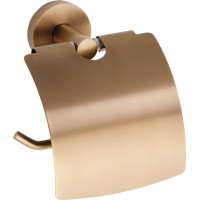 Sapho X-ROUND COPPER držiak toaletného papiera s krytom, meď mat XR732PG Sapho X-ROUND COPPER držiak toaletného papiera s krytom, meď mat XR732PG