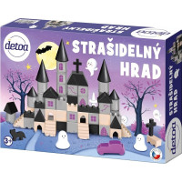 Detoa Drevená stavebnica Strašidelný hrad
