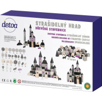 Detoa Drevená stavebnica Strašidelný hrad