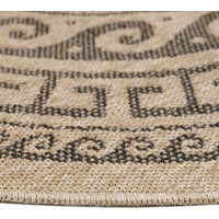 Kusový koberec Comilla 887 Black kruh