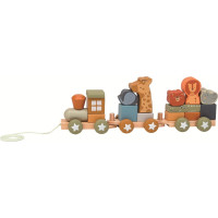 2Kids Toys Drevený vláčik so zvieratkami