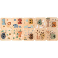 2Kids Toys Puzzle Počítanie so zvieratkami
