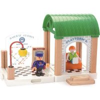 2Kids Toys Vláčikodráha Mesto a Dedina 200 dielov