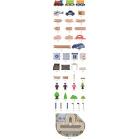 2Kids Toys Vláčikodráha Mesto 90 dielov
