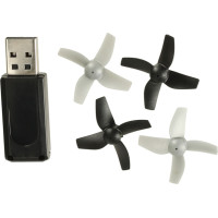 JJRC H36 mini 2,4 GHz 4CH 6osý RC dron čierny