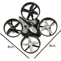 JJRC H36 mini 2,4 GHz 4CH 6osý RC dron čierny