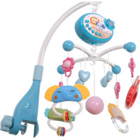 Kolotoč nad postieľku Lullaby Star Design modrý + diaľkové ovládanie