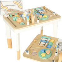 Lulilo Montessori manipulačný stolík LUDO - farebný