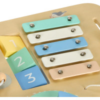 Lulilo Montessori manipulačný stolík LUDO - farebný