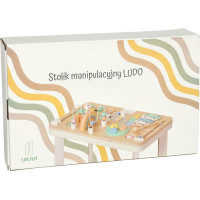 Lulilo Montessori manipulačný stolík LUDO - farebný