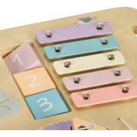 Lulilo Montessori manipulačný stolík LUDO - pastelový