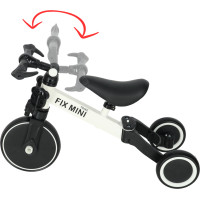 Trike Fix Mini trojkolka 3v1 s pedálmi - biela