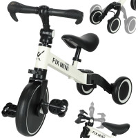 Trike Fix Mini trojkolka 3v1 s pedálmi - biela