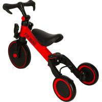 Trike Fix Mini trojkolka 3v1 s pedálmi - červená