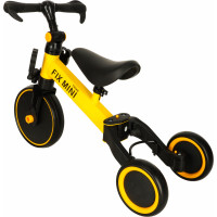 Trike Fix Mini trojkolka 3v1 s pedálmi - žltá